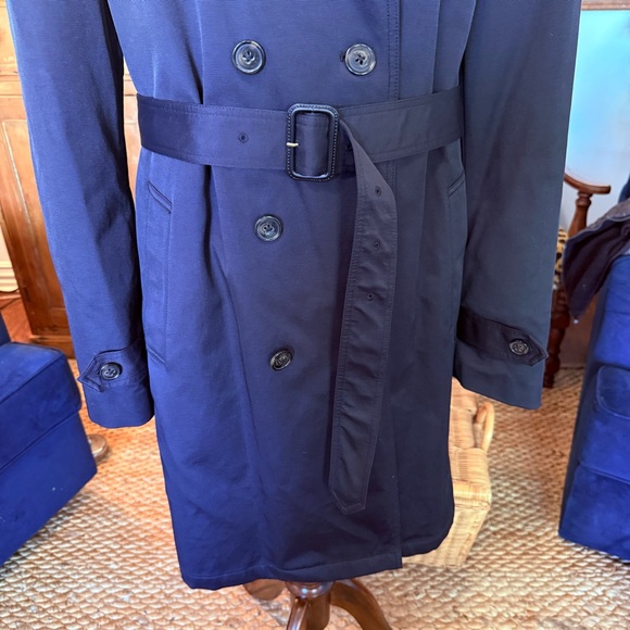 NWOT Men’s Ralph Lauren Edmond Trench Raincoat, Black Removable Zip Liner 44L - Picture 5 of 16